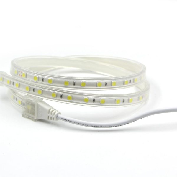  None/Brand Tira LED SMD 5050 220V impermeable flexible LED  cinta de luz 220V lámpara al aire libre cadena 1M 2M 3M 4M 5M 10M 12M 15M  20M 25M 60LED